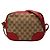 Borsa a tracolla Gucci GG Canvas Rosso Beige