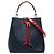 Néonoé Borsa Louis Vuitton Epi NeoNoe MM Rosso Blu navy