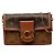 Louis Vuitton Monogram Reverse Portefeuille Dauphine Umhängetasche Braun