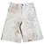 Louis Vuitton Denim-Shorts Monogram Floral Off-White Beige Roh