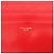 Courreges Courrèges Paris Cartera Bifold de Cuero Rojo Roja - vista 7