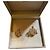 Christian Dior Golden clip-on earrings with pearls - view 2