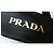 Prada Sandali con zeppa in vernice nera Triangle Nero - vista 6