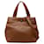 Borsa a tracolla Chanel Coco Mark Turnlock Marrone