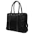 Sac Business avec Logo Plaque Triangle Prada Noir - vue 2