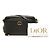 Borsa Christian Dior Dior Calo Double Pouch Nero - vista 8