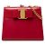 Borsa a Spalla Vara Chain Salvatore Ferragamo Rosso