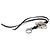 Loewe Anagram Strap Accessorio per Borsa Charm Nero Argento