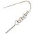 Collana con pendente Chanel Coco Mark Argento Verde - vista 4