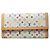 Sarah Louis Vuitton x Takashi Murakami Long Wallet Rosa Bianco