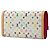 Sarah Louis Vuitton x Takashi Murakami Long Wallet Rosa Bianco - vista 2