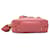Saffiano Mini borsa a mano con placca logo Triangle Prada Rosa  - vista 3