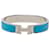 Hermès Emaille-Armband Hermes Click H PM Silber Blau  - Ansicht 1
