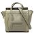 Céline Borsa a mano/Borsa a tracolla Celine Luggage Nano Shopper Verde Cachi