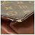 Borsa Louis Vuitton Monogram Portedocuments Bandoulière Marrone - vista 5