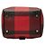 Christian Dior Borsa a tracolla a quadri Dior Homme Nero Rosso - vista 3