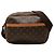 Borsa a tracolla Louis Vuitton Monogram Reporter PM Marrone