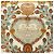 Hermès Hermes Carre 90 Decoupages Paper Cutout Scarf Multicolore Verde Cachi - vista 2