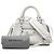 Borsa Balenciaga Neoclassic City Mini Bianco - vista 7