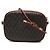 Borsa a tracolla Le Monogram Saint Laurent Marrone