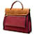 Hermès Borsa Hermes Herbag Zip PM Rosso Blu navy  - vista 2