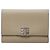 Cartera tríptico Loewe Anagram Beige