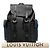 Zaino Louis Vuitton Epi Damier Graphite Christopher PM Nero Blu - vista 12