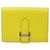 Tarjetero bi-fold Hermès Bearn Amarillo