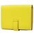 Tarjetero bi-fold Hermès Bearn Amarillo - vista 2