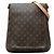 Louis Vuitton Monogram Musette Crossbody Shoulder Bag Brown
