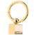 Louis Vuitton Monogram Porte Clés Dragonne Dauphine Keychain Marrone D'oro - vista 4
