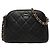 Pochette Chanel Coco Mark Matelassé Classic Chain Shoulder Bag Nero