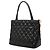 Borsa Tote Chanel Matelassé Coco Mark Reissue Nero - vista 2