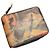 Christian Dior Dior Homme Jackson Pollock Camo Leather Compact Wallet Brown Black Multiple colors