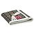 Fendi Zucchino Logo Charm Tri-fold Wallet Brown White - view 5
