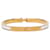 Hermès Hermes Mini Click H Charm Bracelet White Golden  - view 3
