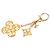 Portachiavi Monogram Flower Ivy Louis Vuitton D'oro