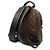 Zaino Louis Vuitton Monogram Reverse Palm Springs Marrone - vista 2
