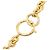 Collana con pendente a catena con il logo Coco di Chanel D'oro - vista 5