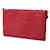 Borsa a tracolla e clutch con placca logo Triangle Prada Rosso - vista 2