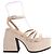 Nodaleto Beige High Heels