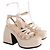 Nodaleto Beige High Heels - Ansicht 3