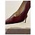 Escarpines Chanel bordeaux T.37 Burdeos - vista 5