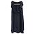 Vestido Derek Lam de seda azul marino con cuello de volantes - vista 7