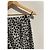 Gonna Lanvin nera e bianca T.34 Nero - vista 2
