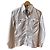 Medusa Camicia Versace Bianca in Cotone e Paillettes Bianco