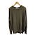 Top de punto Chloé de algodón caqui XS