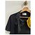 Camiseta Lanvin de algodón negro con flor de seda XS - vista 3