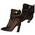 Botas Fendi de piel de becerro marrón Talla 39 Castaño - vista 8