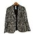 Jacke Gianni Versace zèbre T.34 Schwarz
